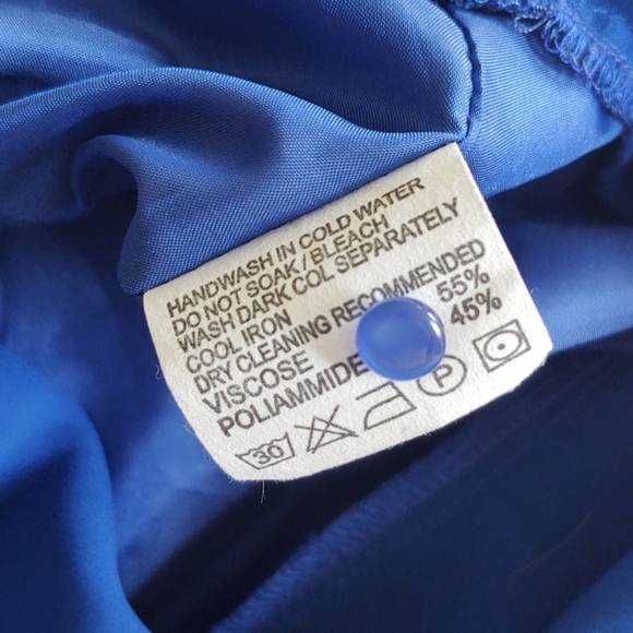 co.lette size small Saphire blue dress - Picture 6 of 6